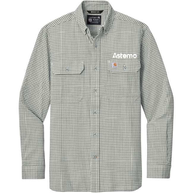 Carhartt® Rugged Flex® Plaid Long Sleeve Shirt