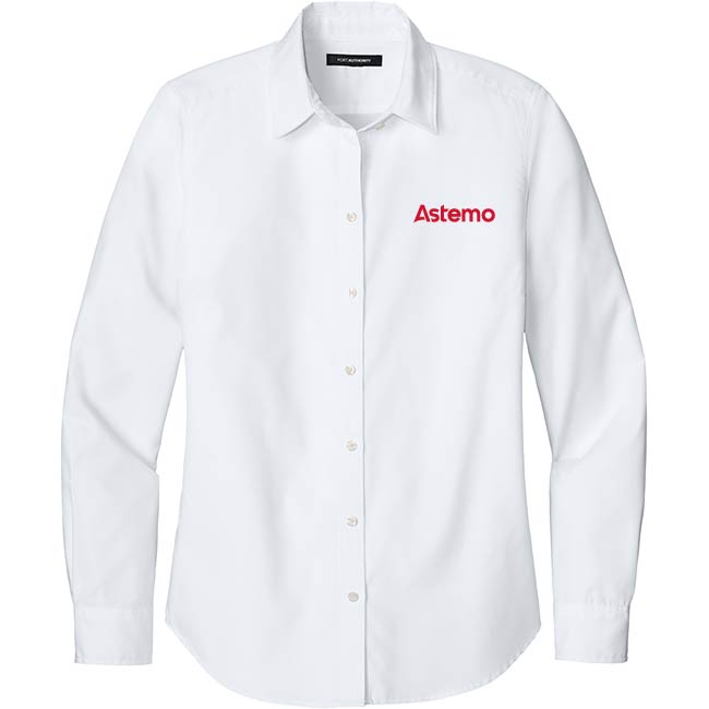 Port Authority® Women’s Long Sleeve Nailhead Easy Care Shirt