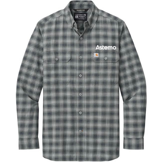 Carhartt® Rugged Flex® Plaid Long Sleeve Shirt
