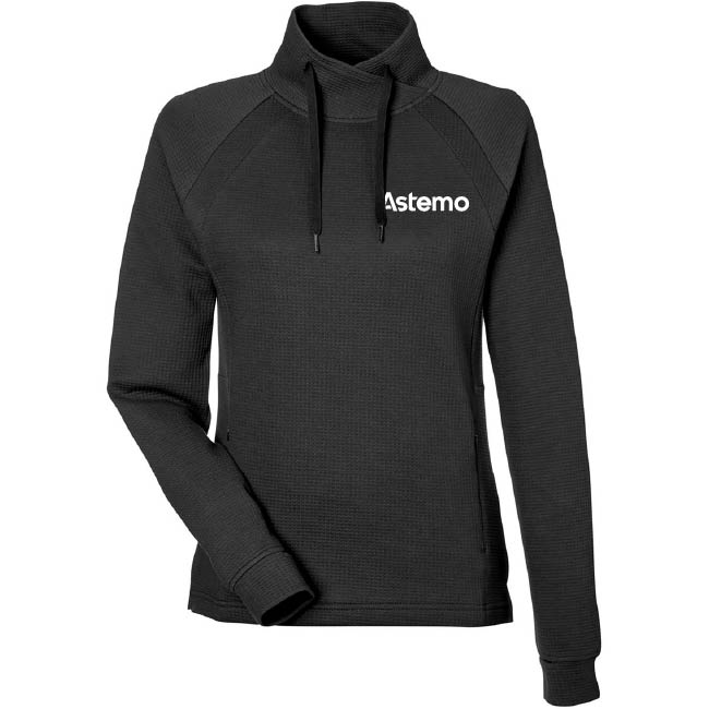 North End - Women's Rhythm Waffle Cross-Neck Pullover