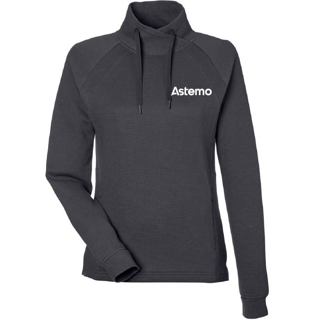 North End - Women's Rhythm Waffle Cross-Neck Pullover