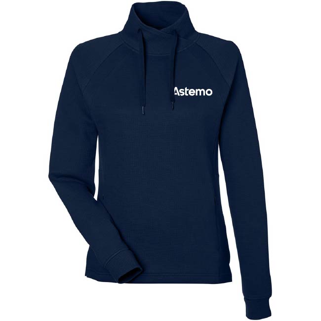 North End - Women's Rhythm Waffle Cross-Neck Pullover