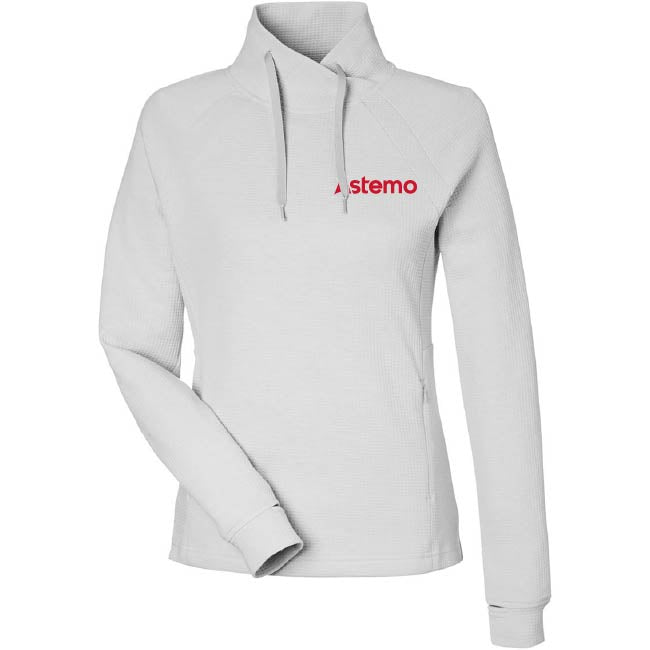 North End - Women's Rhythm Waffle Cross-Neck Pullover